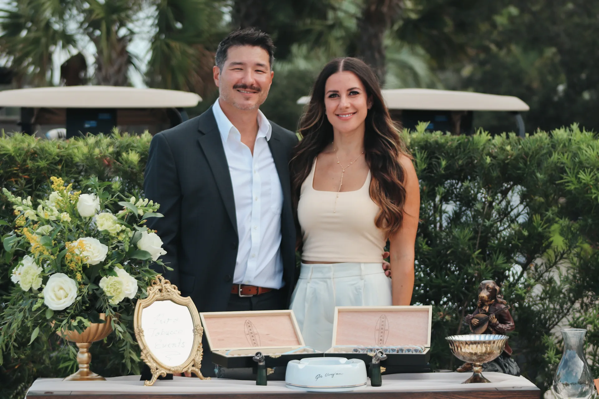 Shawn and Stani Biesel, founders of Puro Tobacco Events